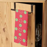 Christmas Holiday Charm Pattern 03 -  Kitchen Towel