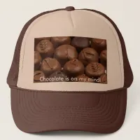 Chocolate is on my mind! Hat