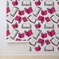 Library Books School Classroom Wallpaper