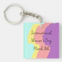 International Women's Day is March 8th    Keychain