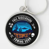 Full Disclosure Coming Soon | UFO in the Desert Keychain