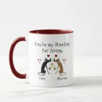 You're My Riesling for Living Card Mug