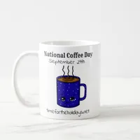 National Coffee Day September 29 | Funny Holiday M Coffee Mug