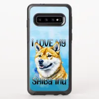 I Love My Shiba Inu | Dog Owner  OtterBox Symmetry Samsung Galaxy S10 Case