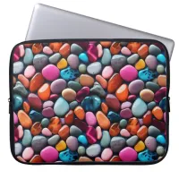 Colorful Stones Laptop Sleeve