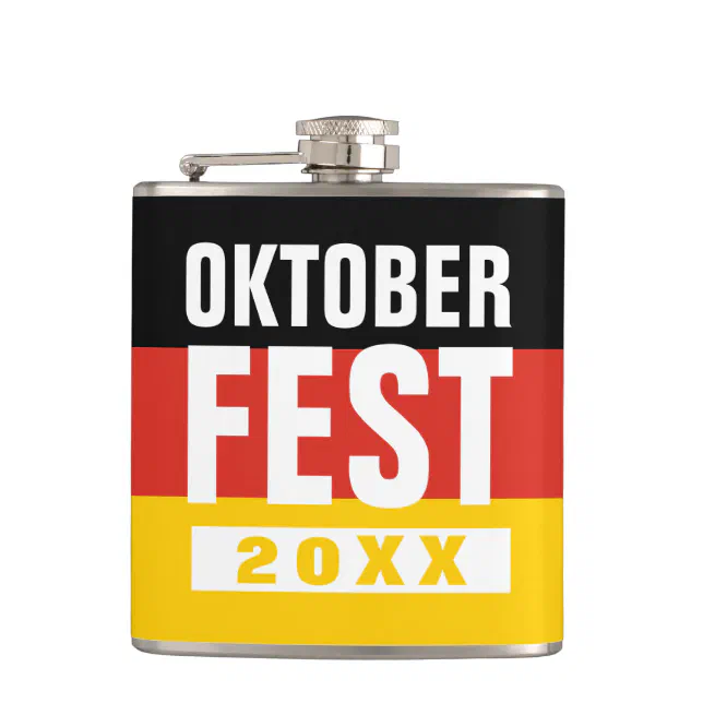 Oktoberfest Octoberfest German Flag Flask