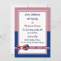 4th of july independence day party invites