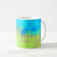 Abstract Art Brushstrokes Coffee Mug