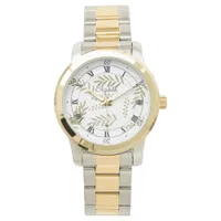 Elegant Timeless Soft Gold Foliage Watch