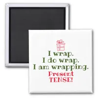 Funny Christmas Pun | Holiday Grammar Humor Magnet