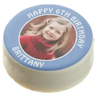 Personalized Photo, Age and Name Birthday Party Chocolate Covered Oreo