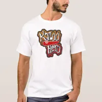 Fun Kazoo Hero Music Slogan Art Design T-Shirt