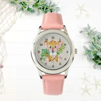 Cute Boho Tiger Nursery Watch