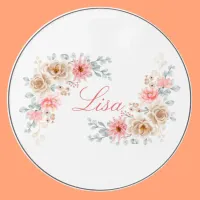 Personalized Spring Blossom Wireless Charger