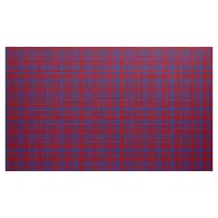 MacGregor Tartan Red and Blue Plaid Fabric