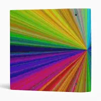 Circular Gradient Rainbow Binder