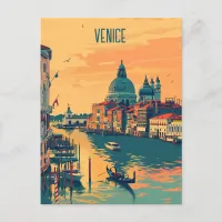 Travel to Venice Postcard