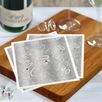 Anniversary 40 Years Word Cloud ID267 Paper Dinner Napkins