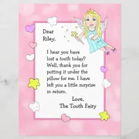 Letter from the Tooth Fairy