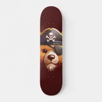 Captain Bear Skateboard