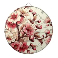 Cherry Blossom Dart Board