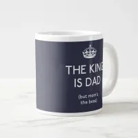 The King is Dad ID179 Large Coffee Mug