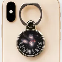 Limitless Inspirational Galaxy Phone Ring Stand