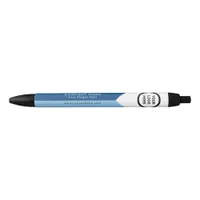 Blue White Dual Tone Corporate Logo Promotional Pen