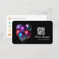 Event Coordinator QR Code Business Card