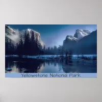 Yellowstone National Park Wyoming Poster