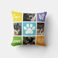 Cute Pet Parent Animal Lover's Create Your Own Throw Pillow