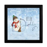 Jolly Snowman ID841 Gift Box