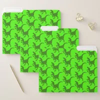 Rampaging Dinosaurs File Folders