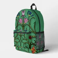 Enchanted Garden Filigree Printed Backpack