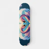 Swans In Love Skateboard