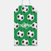 Soccer or Football Party Gift Tags