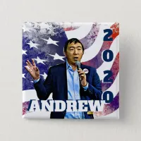 2020 Election Andrew Yang Support Button