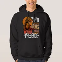 Presence Over Biceps: T-Rex Confidence Hoodie