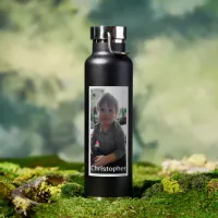 Personalized Photo and Name   Water Bottle