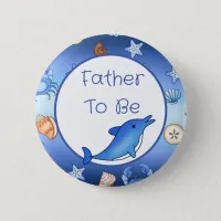 Mommy To Be | Baby Shower in Beach Theme Button