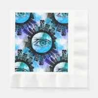 Mystic Elegance in Urban Contemporary Style Napkins