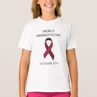 World Meningitis Day - October 5th T-Shirt