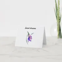 Sweet dreams  thank you card