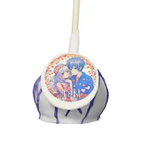 Floral Anime Themed Personalized Wedding Cake Pops