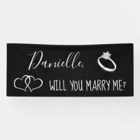 Will you Marry Me Romantic Proposal Sign