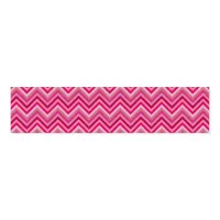 Shades of Pink Zig Zag Stripes Napkin Bands