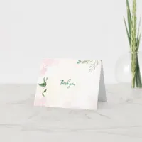 Folded thank you cards 