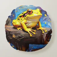 Costa Rican Dart Frog Throw Pillow cushions