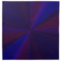 Circular Gradient Patchwork Blue to Purple Napkin