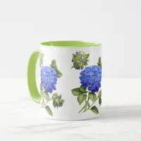 Blue Hydrangeas Mug